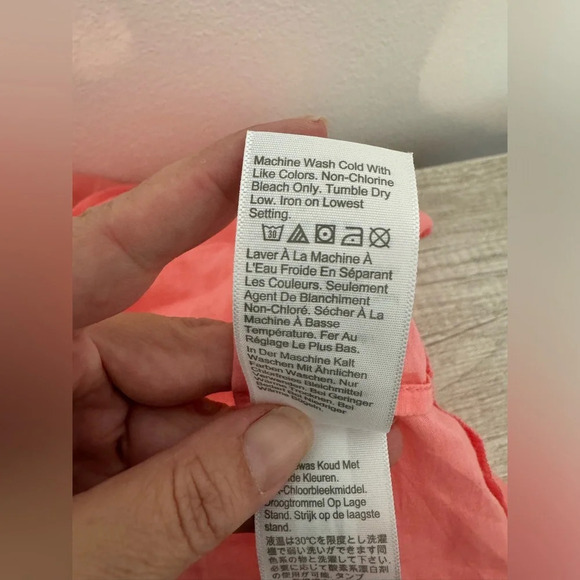 J Crew Cotton Voile Bow Front Beach Dress Hi Low Hems Coastal Resort NWT Sm - Picture 9 of 10